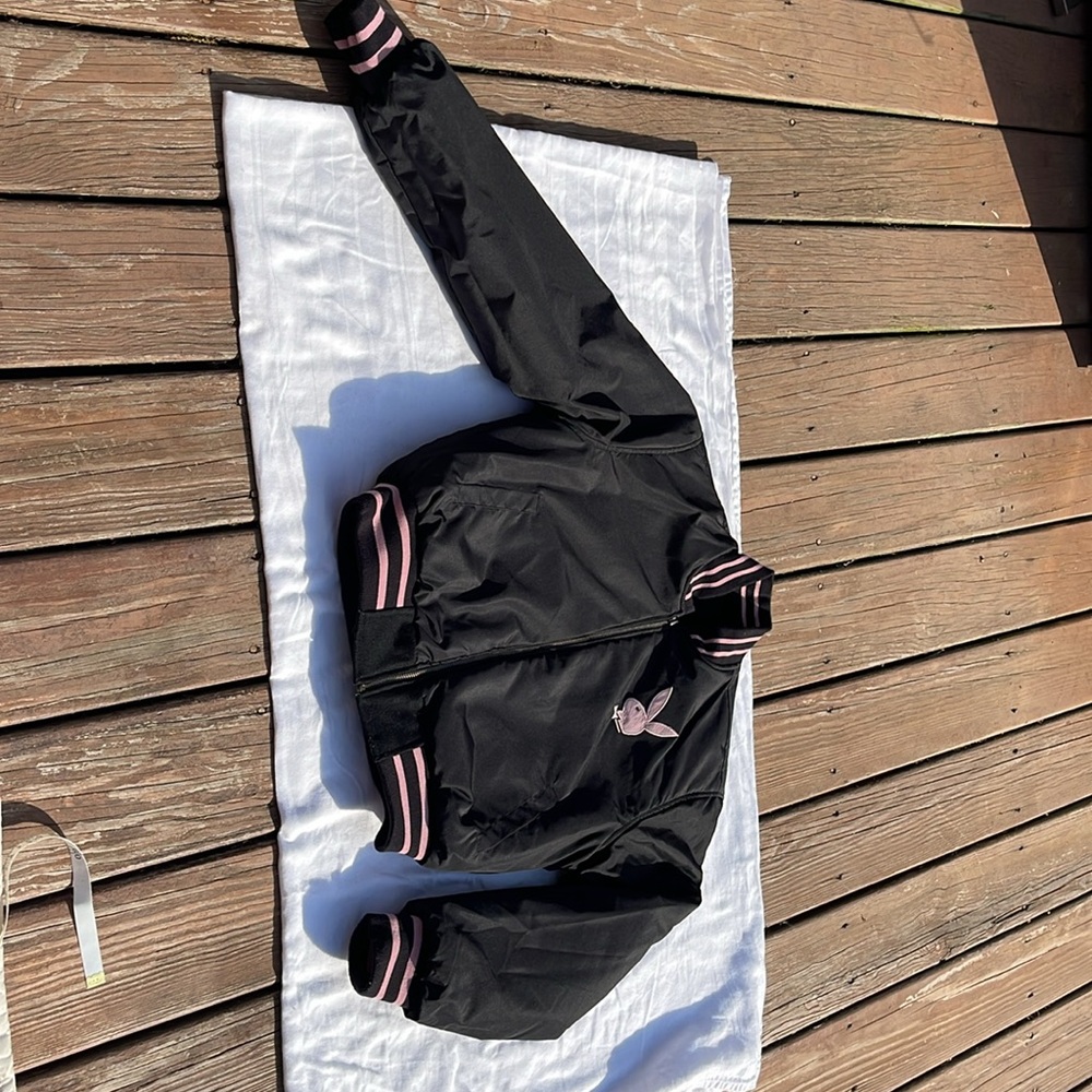 Vintage Playboy Reversible varsity jacket M - Picture 6 of 9